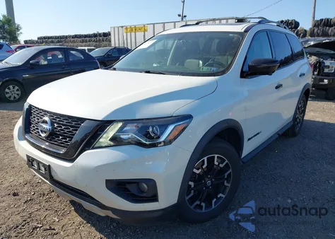 2019 Nissan Pathfinder Sl из США, поврежденный, VIN 5N1DR2MM9KC654721